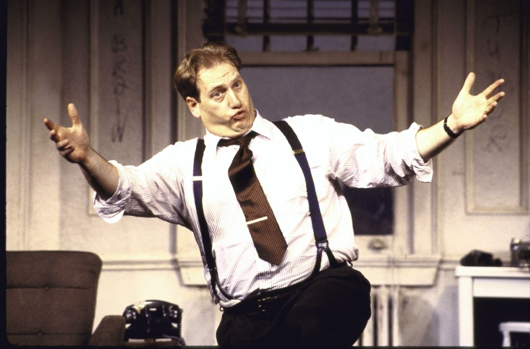 Actor Ron Orbach in a scene from the Broadway play 