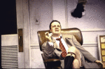 Actor Nathan Lane in a scene from the Broadway play "Laughter on the 23rd Floor." (New York)