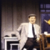 Actors (L-R) J. K. Simmons, Mark Linn-Baker and Lewis J. Stadlen in a scene from the Broadway play "Laughter on the 23rd Floor." (New York)