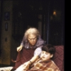 Actors Irene Worth and Danny Gerard in a scene from the Broadway play "Lost in Yonkers." (New York)