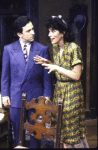 Actors Jane Kaczmarek and Bruno Kirby in a scene from the first replacement cast of the Broadway play "Lost in Yonkers." (New York)