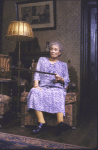 Actress Rosemary Harris in a scene from the second replacement cast of the Broadway play "Lost in Yonkers." (New York)