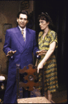 Actors Jane Kaczmarek and Alan Rosenberg in a scene from the second replacement cast of the Broadway play "Lost in Yonkers." (New York)