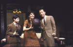 Actors (L-R) Benny Grant, Lucie Arnaz and Jamie Marsh in a scene from the third replacement cast of the Broadway play "Lost in Yonkers." (New York)