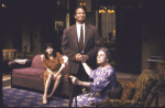 Actors (L-R) Lucie Arnaz, Steve Vinovich and Anne Jackson in a scene from the third replacement cast of the Broadway play "Lost in Yonkers." (New York)