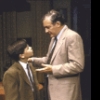 Actors (L-R) Benny Grant and Timothy Jerome in a scene from the fourth replacement cast of the Broadway play "Lost in Yonkers." (New York)