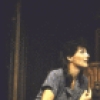 Actresses (L-R) Lucie Arnaz and Isa Thomas in a scene from the fourth replacement cast of the Broadway play "Lost in Yonkers." (New York)