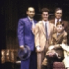 Actors (L-R) Ned Eisenberg, Jeff Maynard, Martin Shakar, Alex Dezen, Brooke Adams, Mercedes McCambridge and Polly Adams in a scene from the National Tour of the Broadway play "Lost in Yonkers." (New York)