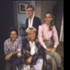 Actors (L-R) Anthony Shaw, Angela Lansbury (Top), John McMartin & Tracy Brooks Swope in a scene fr. the Broadway play "A Little Family Business." (New York)