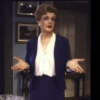 Actress Angela Lansbury in a scene fr. the Broadway play "A Little Family Business." (New York)