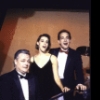 Actors (2L-R) Judy Kuhn and Jason Graae with pianist Fred Wells (L) in the musical revue "The Rodgers and Hart Revue", performed at the Rainbow and Stars nightclub. (New York)