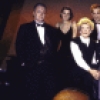 (L-R) Pianist Fred Wells, actors Judy Kuhn, Elaine Stritch, Jason Graae and Margaret Whiting, bassist Jay Leonhart and drummer Joe Cocuzzo in the musical revue "The Rodgers and Hart Revue", performed at the Rainbow and Stars nightclub. (New York)