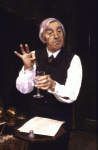 Actor Milo O'Shea in a scene from the Off-Broadway play "The Return of Herbert Bracewell." (New York)