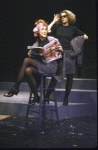 Actresses (L-R) Lynn Paynter and Adinah Alexander in a scene from the Off-Broadway musical "No Frills Revue." (New York)