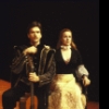 Actors Lisa Banes and Charles Shaw-Robinson in a scene from the Acting Company's production of the play "Elizabeth I." (New York)