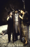 Actors (L-R) Richard Howard, Keith David and Richard S. Iglewski in a scene from The Acting Company's production of the play "Waiting for Godot." (New York)