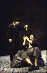 Actors (L-R) Richard Howard and Richard S. Iglewski in a scene from The Acting Company's production of the play "Waiting for Godot." (New York)