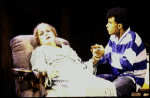 Actors Georgia Brown and Alex Paez in a scene from the Broadway musical "Roza." (New York)