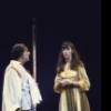 Actors Catherine Cox and Seymour Penzner in a scene from the Broadway musical "Music Is." (New York)