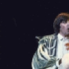 Actors Sherry Mathis and Joel Higgins in a scene from the Broadway musical "Music Is." (New York)
