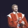 Actor David Holliday in a scene from the Broadway musical "Music Is." (New York)