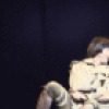 Actors (L-R) Joel Higgins and Marc Jordan in a scene from the Broadway musical "Music Is." (New York)