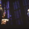 Actors (L-R) Kevin Gray & John Rubinstein in a scene fr. the pre-Broadway production (which was aborted) of the musical "Kiss of the Spider Woman." (Purchase)