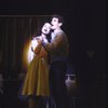 Actors Jossie (Josie) de Guzman & Ken Marshall in a scene fr. the Broadway revival of the musical "West Side Story." (New York)
