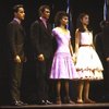 Actors (L-R) Ray Contreras, Hector Jaime Mercado, Debbie Allen, Jossie (Josie) de Guzman & Mark Morales in a scene fr. the Broadway revival of the musical "West Side Story." (New York)