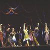 Actors in the "Dance at the Gym" scene fr. the Broadway revival of the musical "West Side Story." (New York)