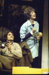 Actors Joanna Merlin and Terry Kiser in a scene from the Broadway musical "Shelter." (New York)