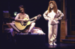 Actors Bernadette Peters & Martin Short in a scene fr. the Broadway musical "The Goodbye Girl." (New York)