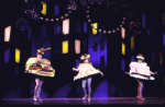 Actresses (L-R) Susann Fletcher, Bernadette Peters & Cynthia Onrubia in a scene fr. the Broadway musical "The Goodbye Girl." (New York)