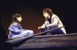 Actors Tammy Minoff & Martin Short in a scene fr. the Broadway musical "The Goodbye Girl." (New York)