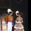 Actors Alix Korey (who left the production before Broadway) and Donald O'Connor in a scene from the Pre-Broadway tour of the revival of the musical "Showboat." 