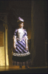 Actress Alix Korey (who left the production before Broadway)  in a scene from the Pre-Broadway tour of the revival of the musical "Showboat." 