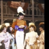 Actor Donald O'Connor (C) with cast in a scene from the Pre-Broadway tour of the 1983 Broadway revival of the musical "Showboat." 