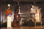 Actors (L-R) Donald O'Connor, Lonette McKee and Avril Gentiles in a scene from the Broadway revival of the musical "Showboat." (New York)