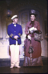 Actors Avril Gentiles and Donald O'Connor in a scene from the  Broadway revival of the musical "Showboat." (New York)