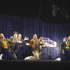 Actors in a scene fr. the 1985 National tour of the Broadway musical "West Side Story." WASHINGTON