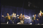 Actors in a scene fr. the 1985 National tour of the Broadway musical "West Side Story." WASHINGTON