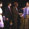 Actors (L-R) Katharine Buffaloe, Luis Perez, Jake Turner & Rex Smith in a scene fr. the 1985 National tour of the Broadway musical "West Side Story." WASHINGTON