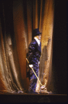Actor Bill Irwin in a scene fr. the  Radio City Music Hall revue "5-6-7-8- Dance!." (New York)