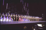 The Rockettes in a scene fr. the  Radio City Music Hall revue "5-6-7-8- Dance!." (New York)