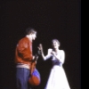 Actors Sandy Duncan & Bill Irwin in a scene fr. the  Radio City Music Hall revue "5-6-7-8- Dance!." (New York)