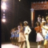 Actress Sandy Duncan (C) w. cast in a scene fr. the  Radio City Music Hall revue "5-6-7-8- Dance!." (New York)