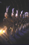 The Rockettes in a scene from the  Radio City Music Hall revue "Encore." (New York)