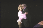 Actors Mary Gordon Murray and James Coco in a scene from the revival of the Broadway musical "Little Me." (New York)