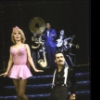 Actors (L-R) Mary Gordon Murray, Gibby Brand (rear) and Don Correia in a scene from the revival of the Broadway musical "Little Me." (New York)
