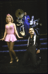 Actors (L-R) Mary Gordon Murray, Gibby Brand (rear) and Don Correia in a scene from the revival of the Broadway musical "Little Me." (New York)
